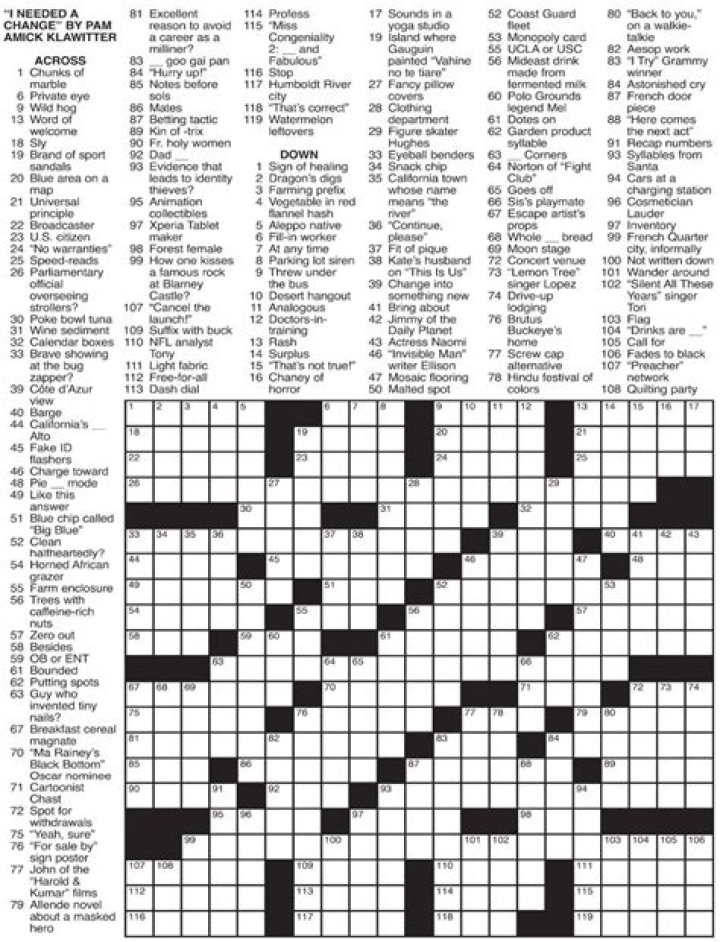 Unlocking The Secrets Of The Daily Crossword In The Washington Post