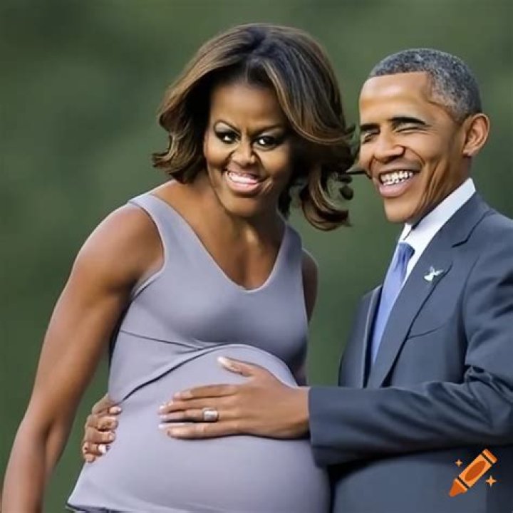 Michele Obama's Stunning Pregnancy Photos: A Glimpse Of Motherhood