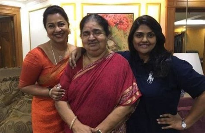 Raadhika Sarathkumar's Extended Family: Unveiling Her Siblings