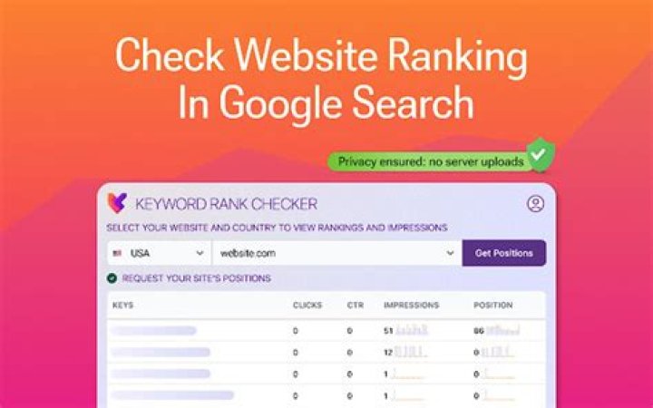 Expert Rank Checker For Google Optimization