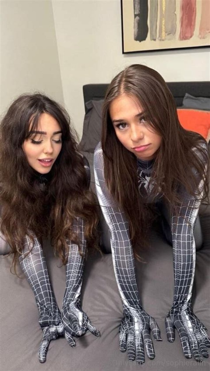 Catch The Action: Sophie Rain's Stunning Spider-Man Costume