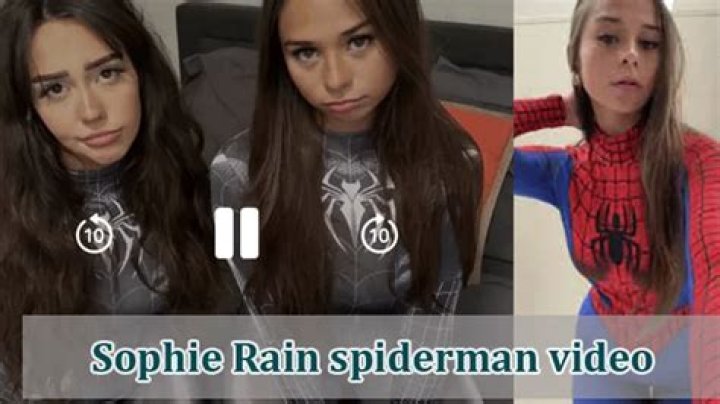 Astonishing Sophieraiin Spider Man Video Leaks Exposed