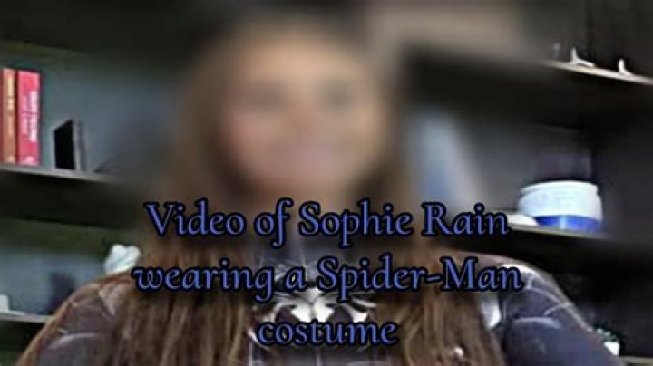 Unbelievable Sophis Rain Spider-Man Video: A Marvelous Sight