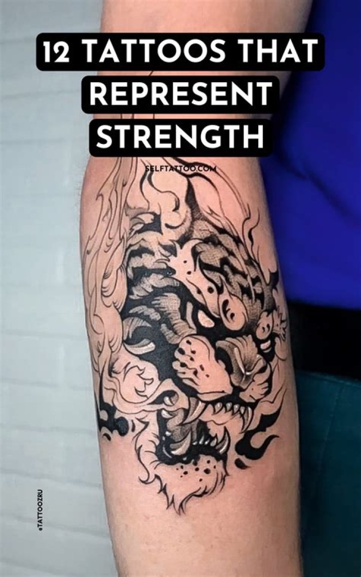 Tattoos That Represent Strength: Inked Symbols Of Resilience
